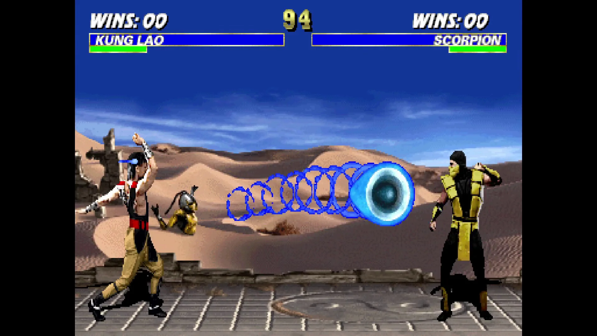 Mortal Kombat Legacy Kollection split-screen PvP screenshot