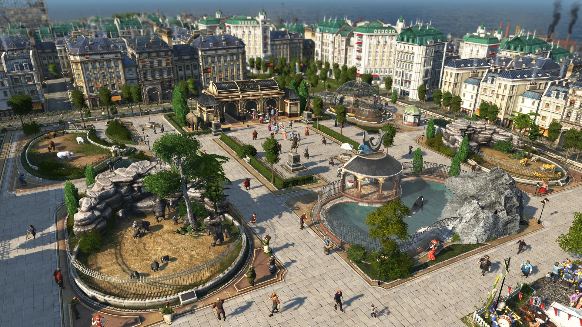 Anno 1800 Definitive Anarchist AI rival in the start menu