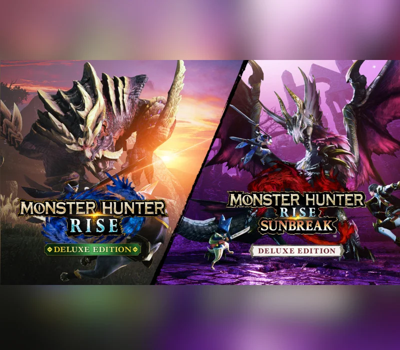 Monster Hunter Rise + Sunbreak Deluxe Edition Bundle Xbox Key CA