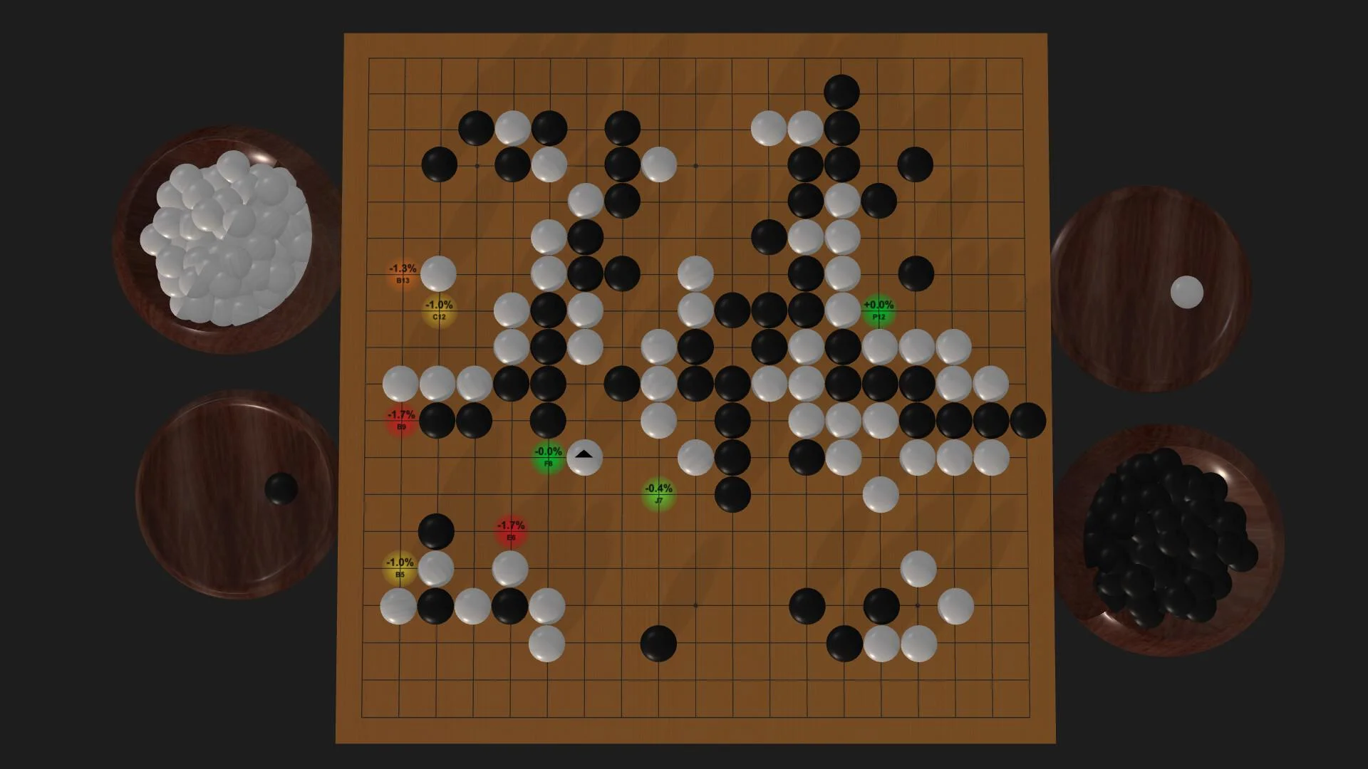 Deep Board Go Weiqi board screenshot