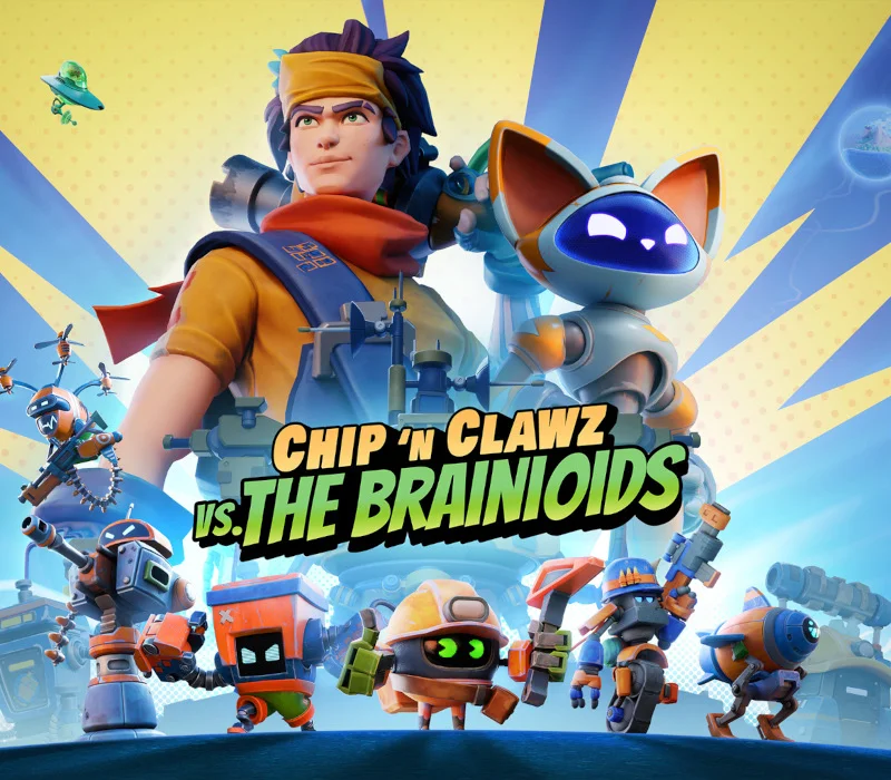 Chip 'n Clawz vs. The Brainioids cover