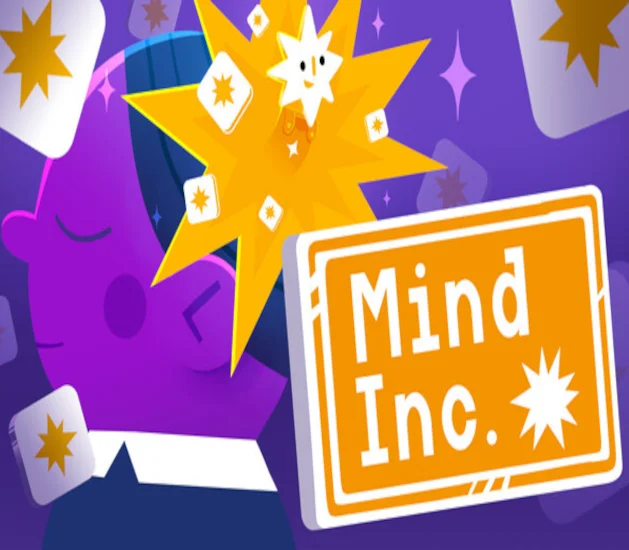 Mind Inc cover art, Two Blackbirds sokoban puzzle mind labyrinth
