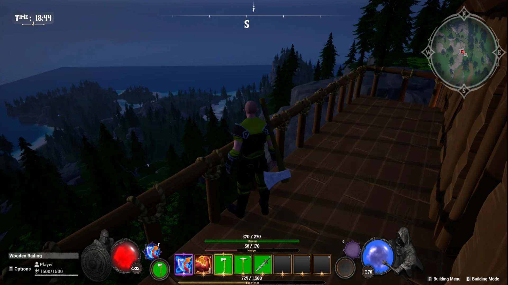 Forsaken Shores Adventure mode exploration