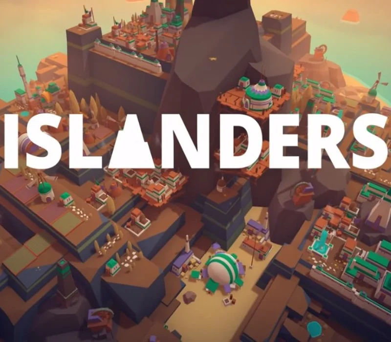 ISLANDERS cover, colorful island city builder