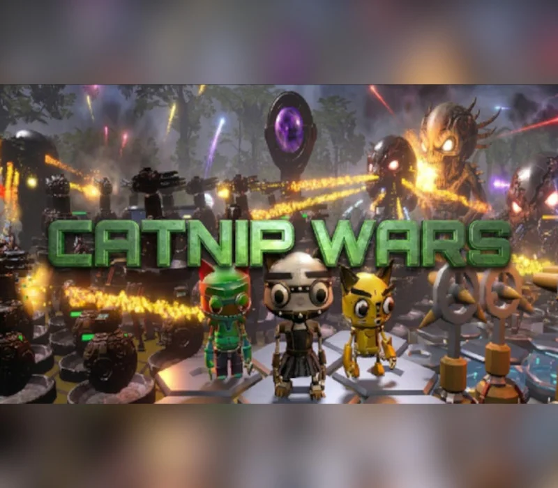 Catnip Wars BFG and Necros fight screenshot