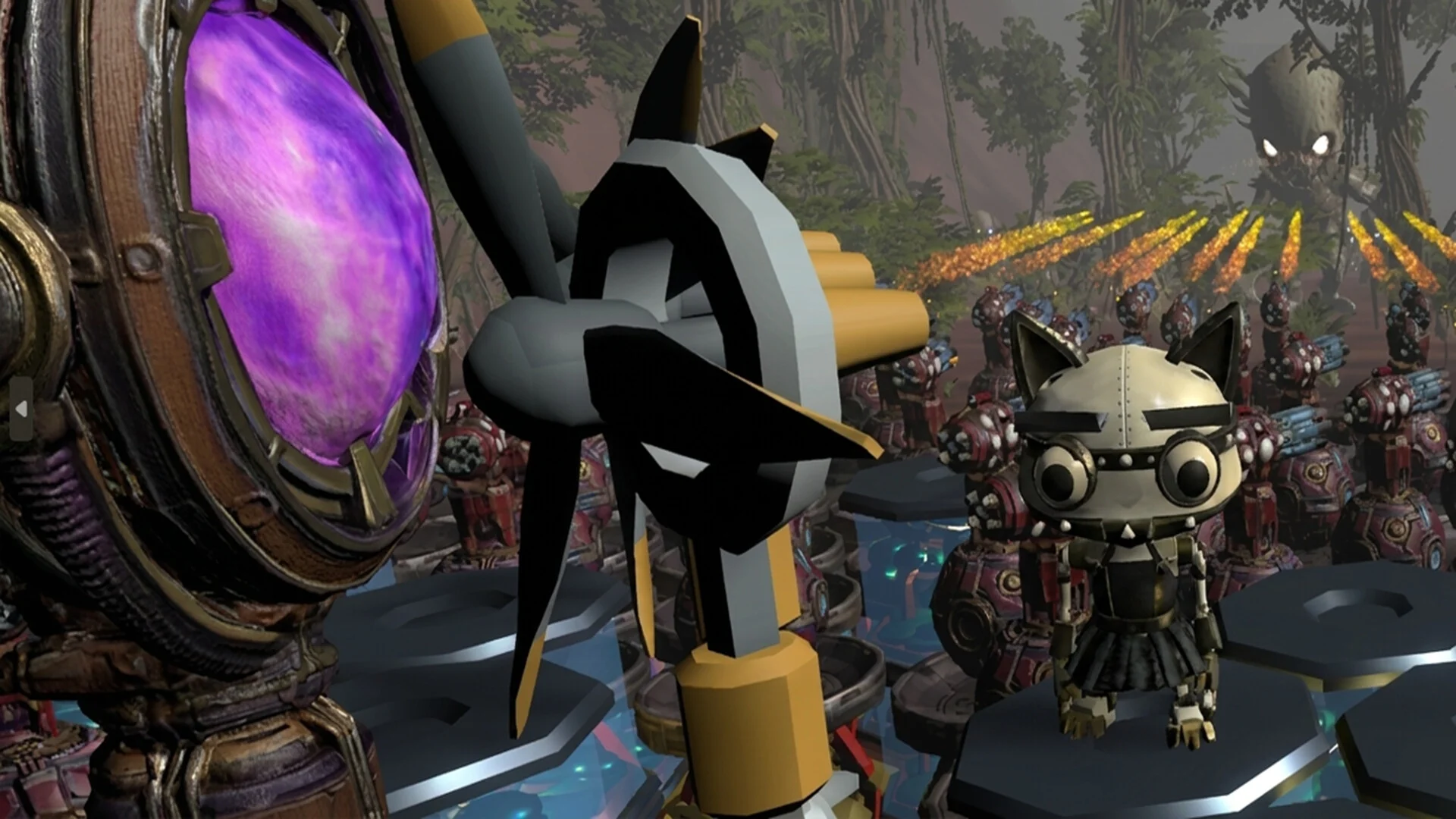 Catnip Wars monster wave screenshot