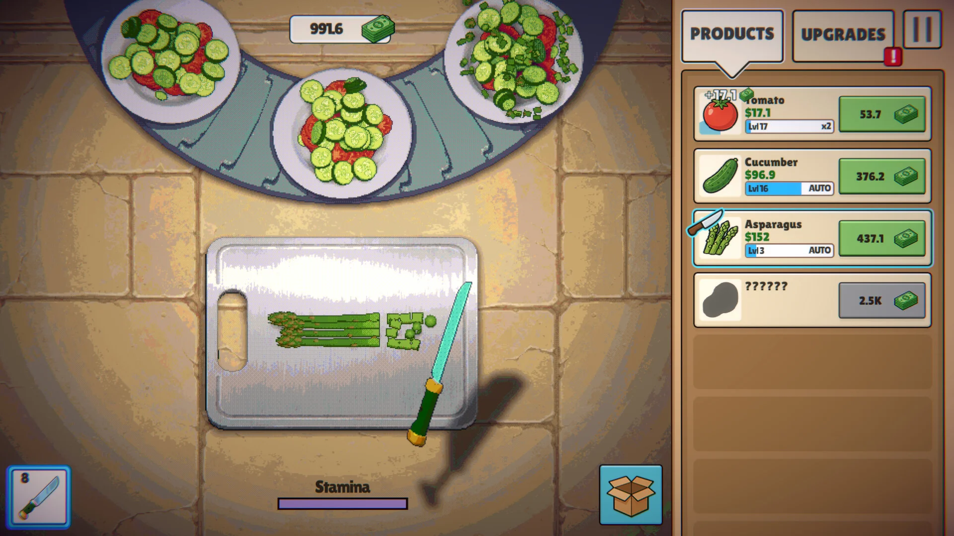 Slice To Meet You unlockable blades screenshot