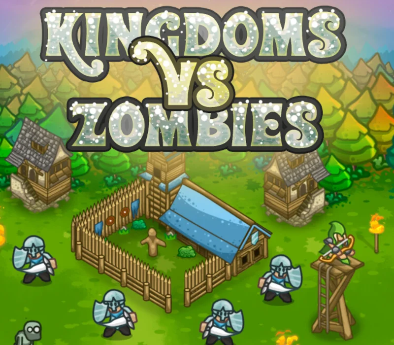 Kingdoms vs Zombies cover, undead kingdom defence