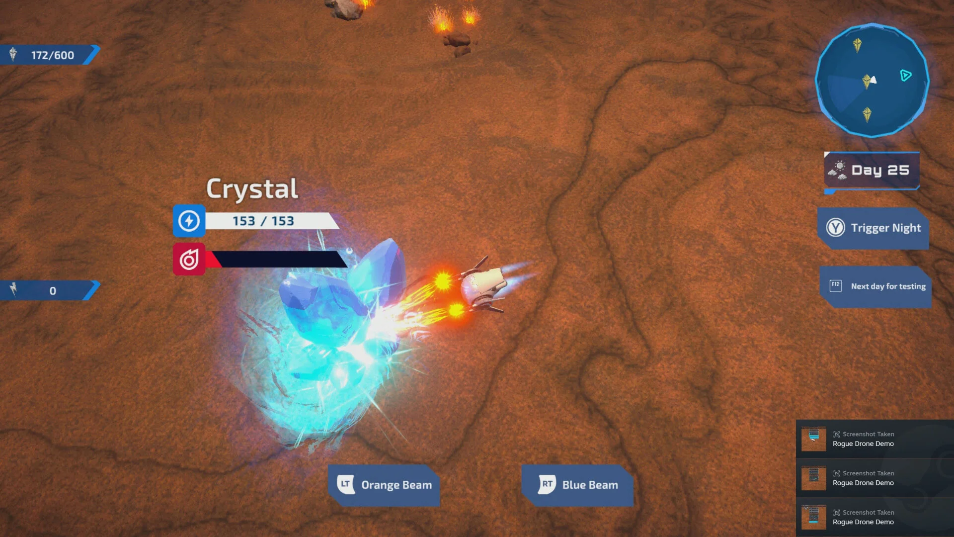 Rogue Drone KBGS mining simulation screenshot