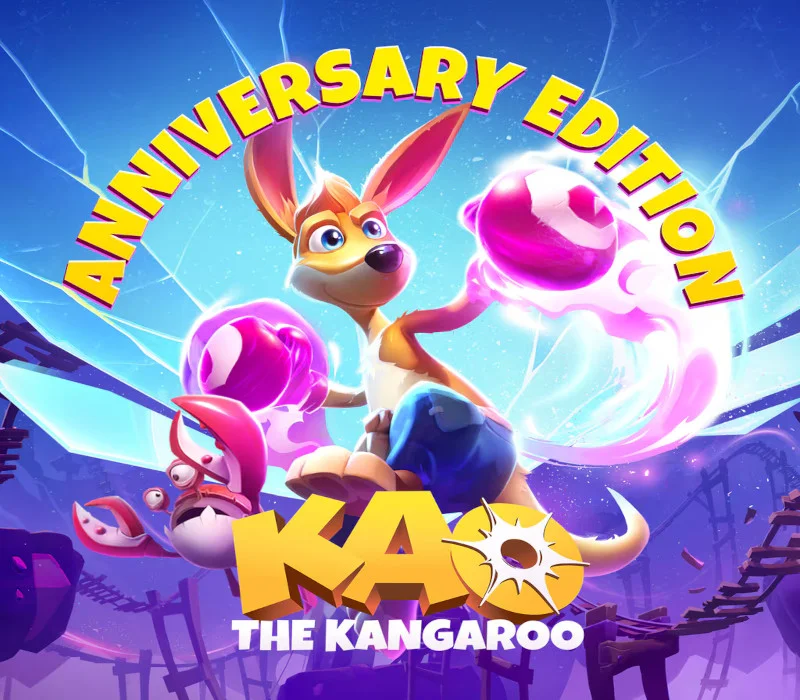 Kao the Kangaroo Anniversary Edition PlayStation cover EU