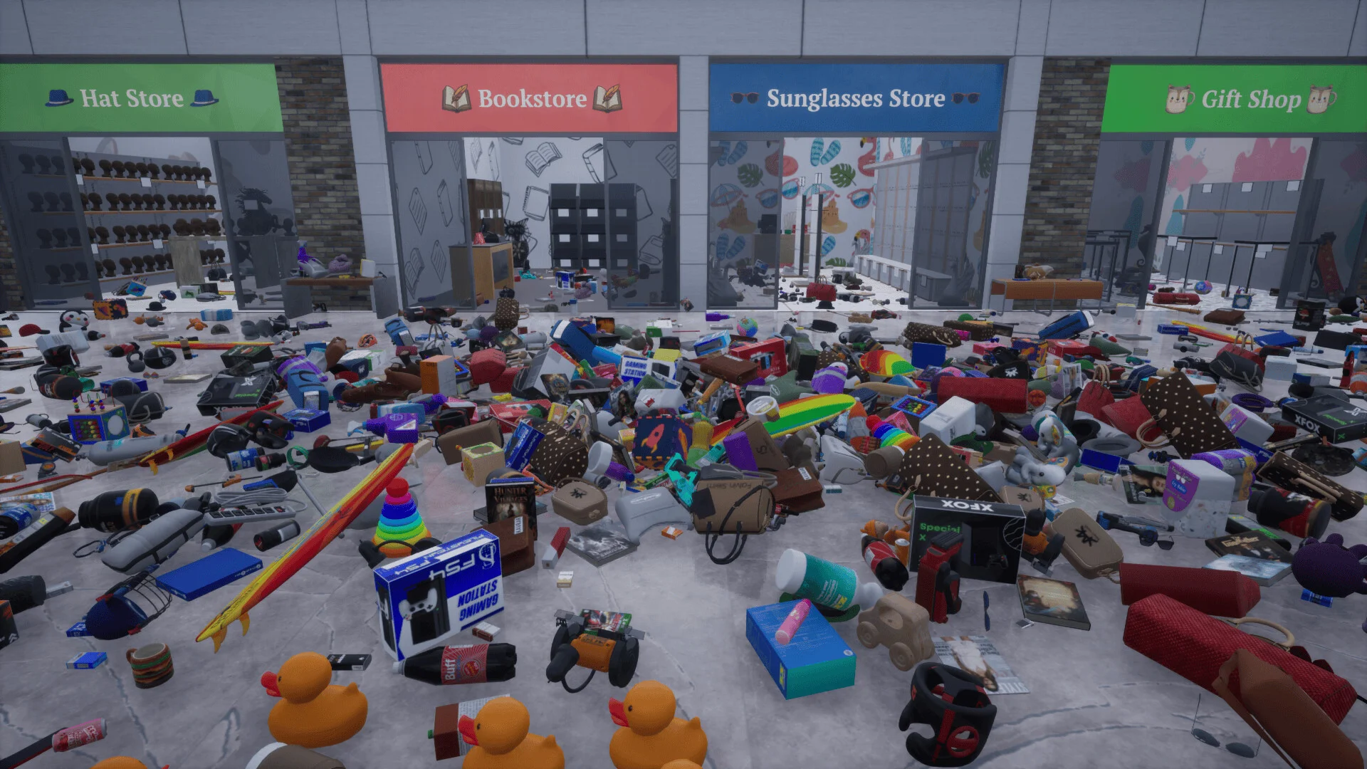 Mall: Tidy Up Together cosmetics store organisation