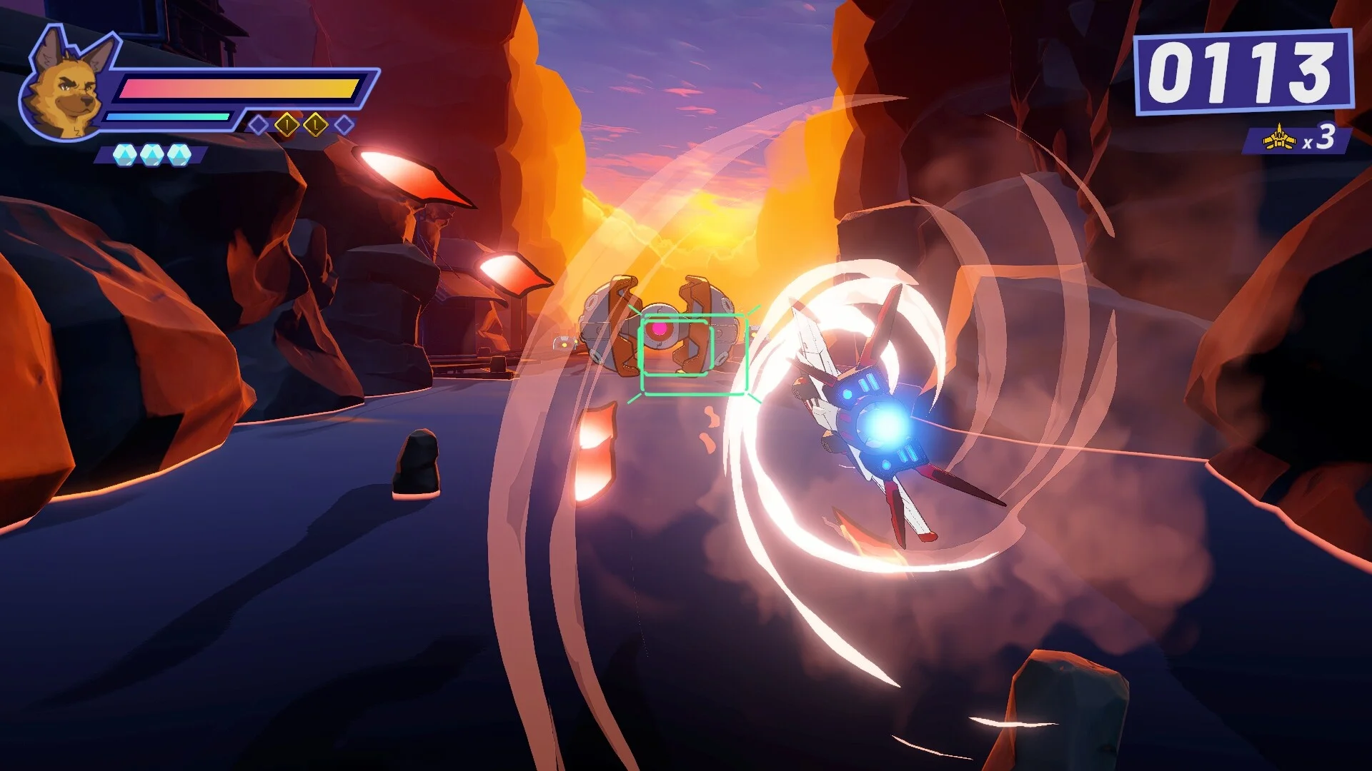 Wild Blue Skies anime arcade skies Steam