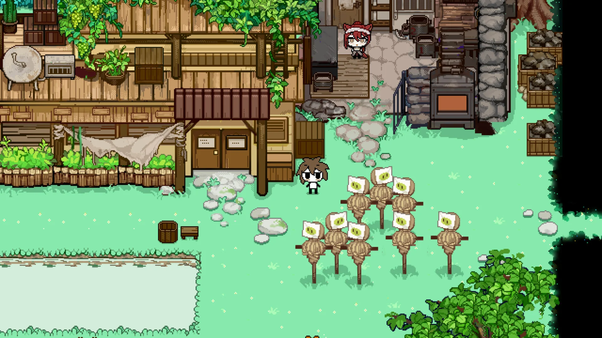 The Choices Of Priori mysterious black cloth discovery screenshot