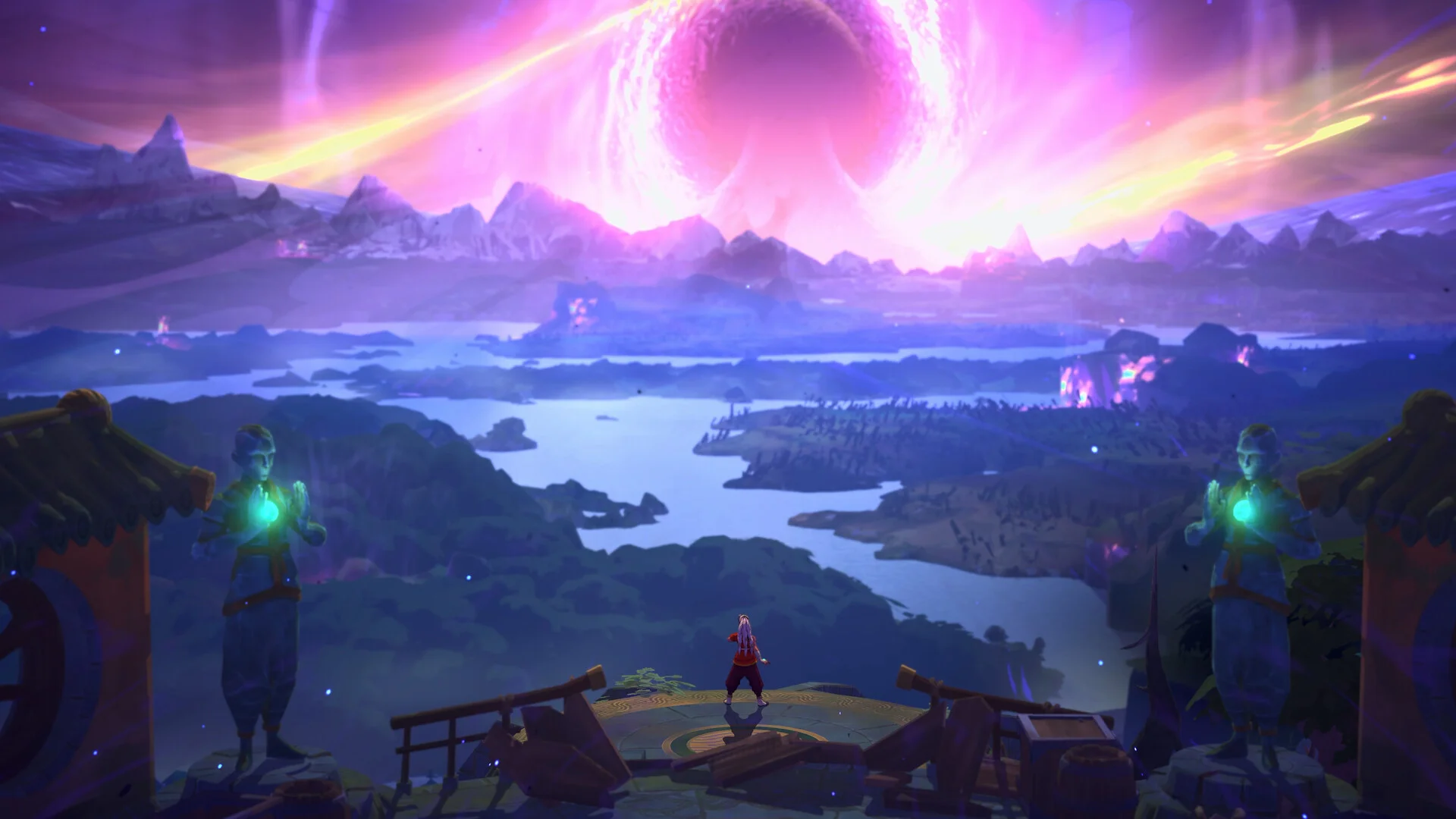 Echoes of Mystralia boss fight with memories