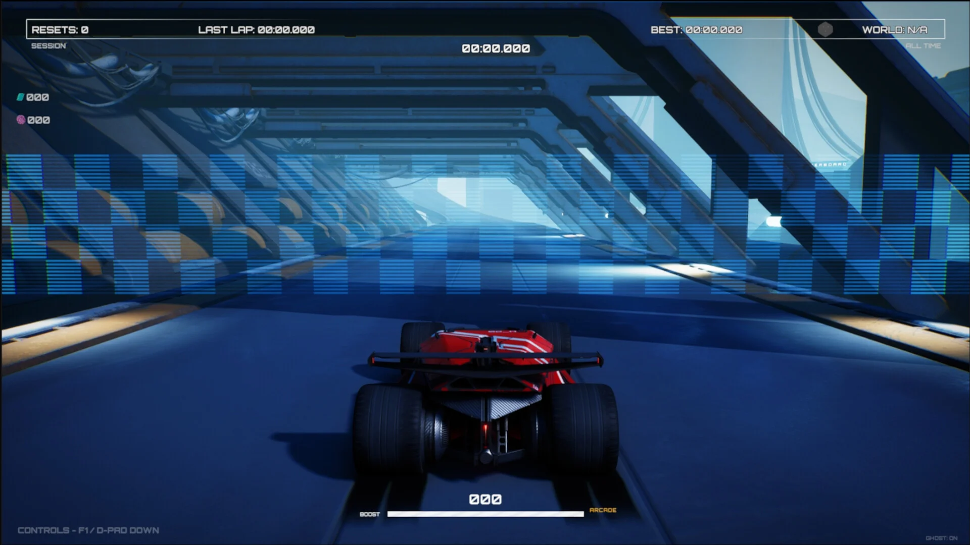 Tired ghost lap