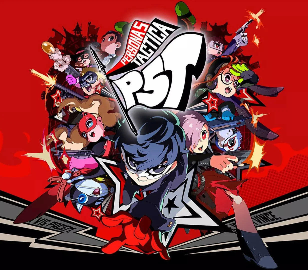 Persona 5 Tactica cover, Phantom Thieves