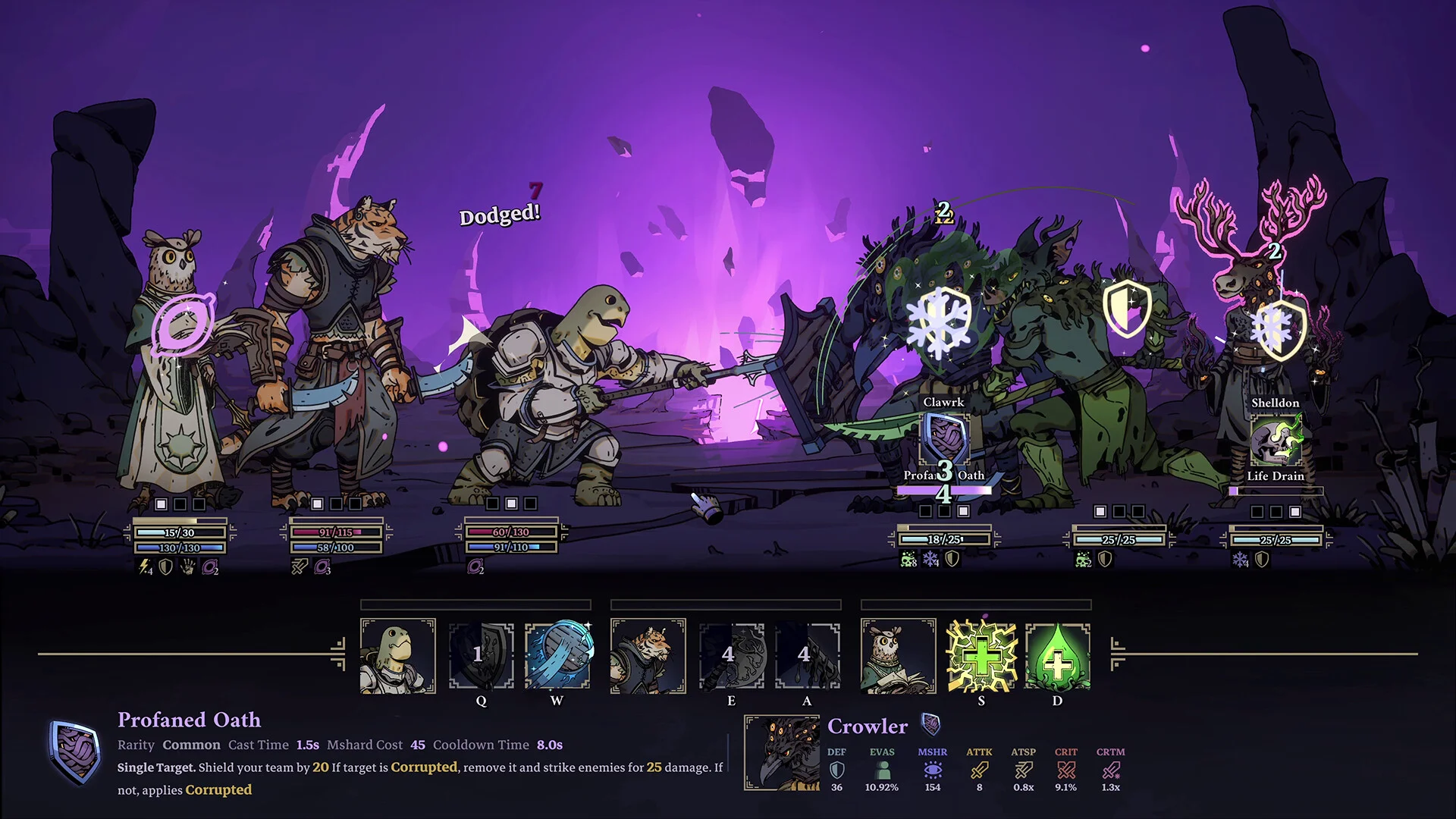 Skills and Raids skill combining