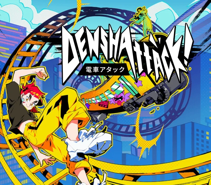Denshattack cover of a gravity-defying train
