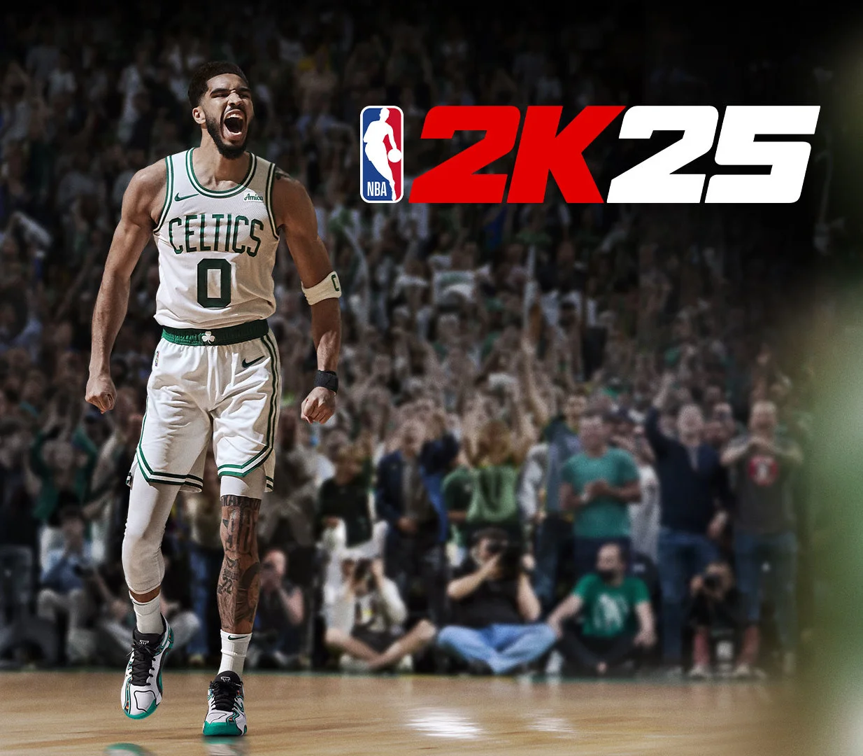 NBA 2K25 cover, Play Now court