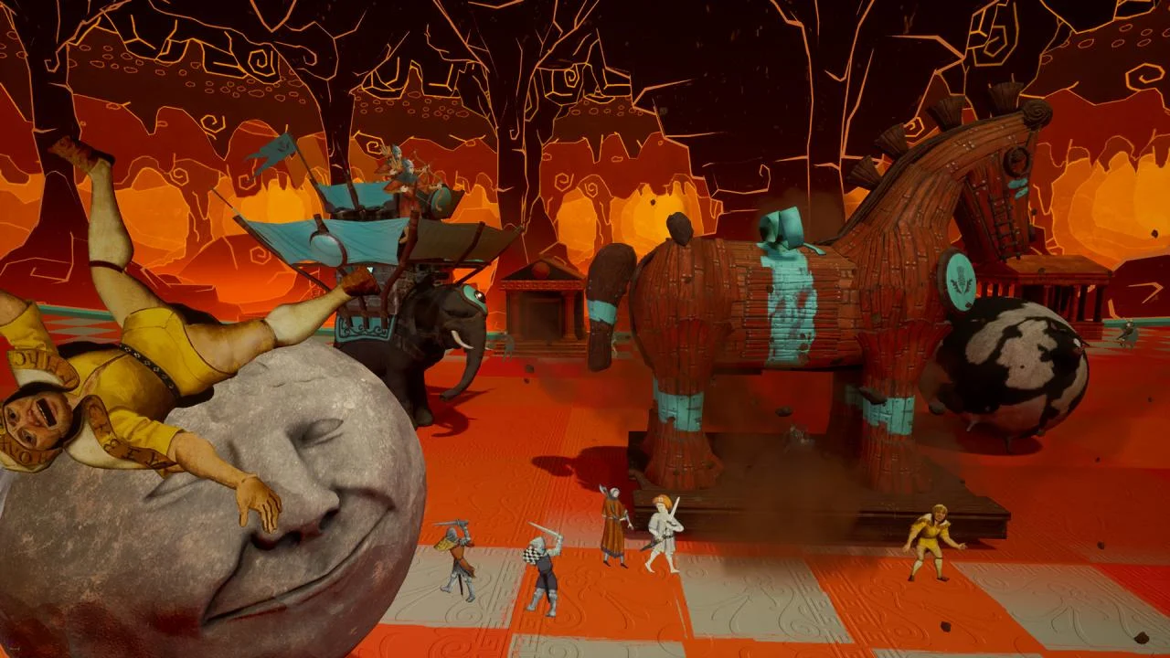 Rock of Ages 3 campaign with Caesar Moctezuma and Krampus