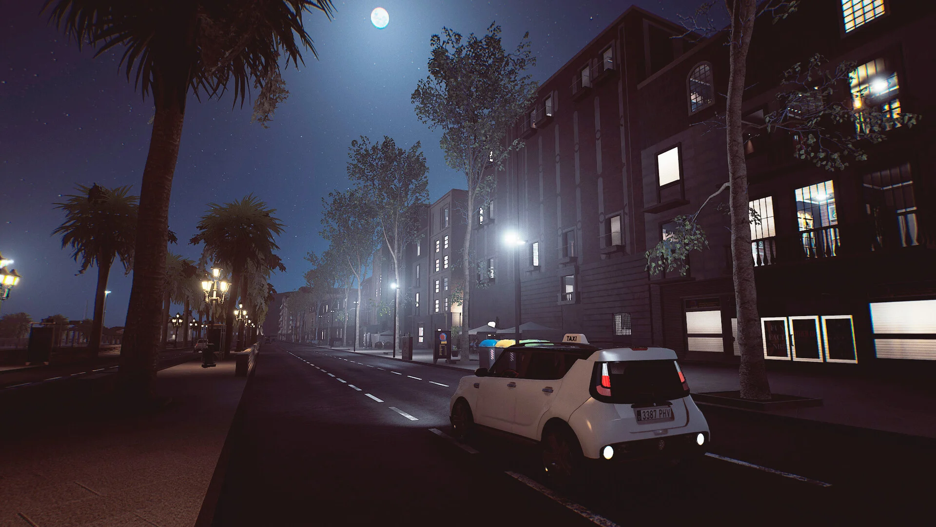 Taxi Life Xbox Barcelona 1:1 streets EU