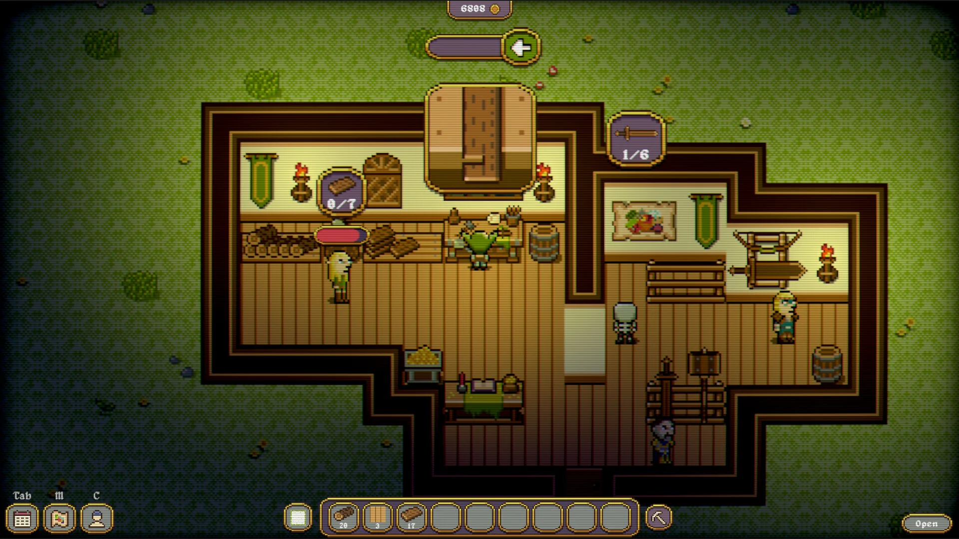 Craft Sell Goblin Repeat weapon minigames