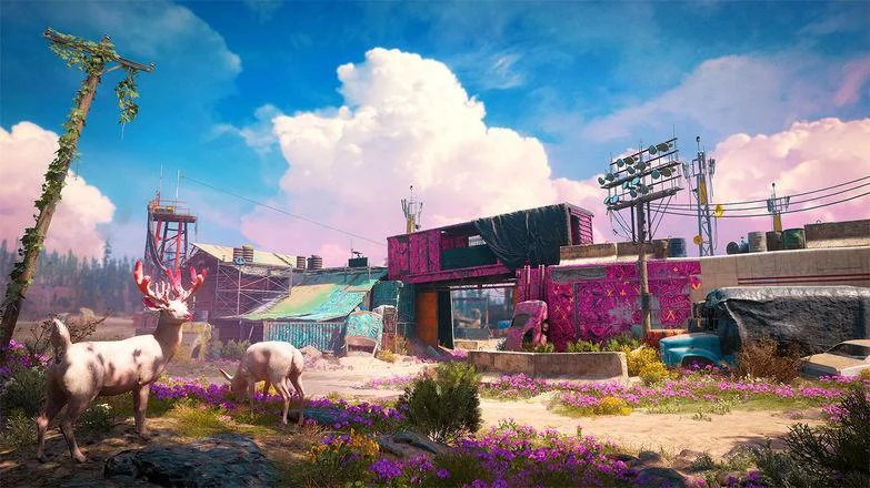 Far Cry 5 Gold two-player campaign on a cult compound