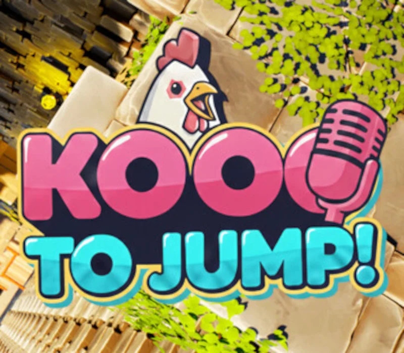 KOOO TO JUMP cover art, Tzavis voice-controlled precision platformer