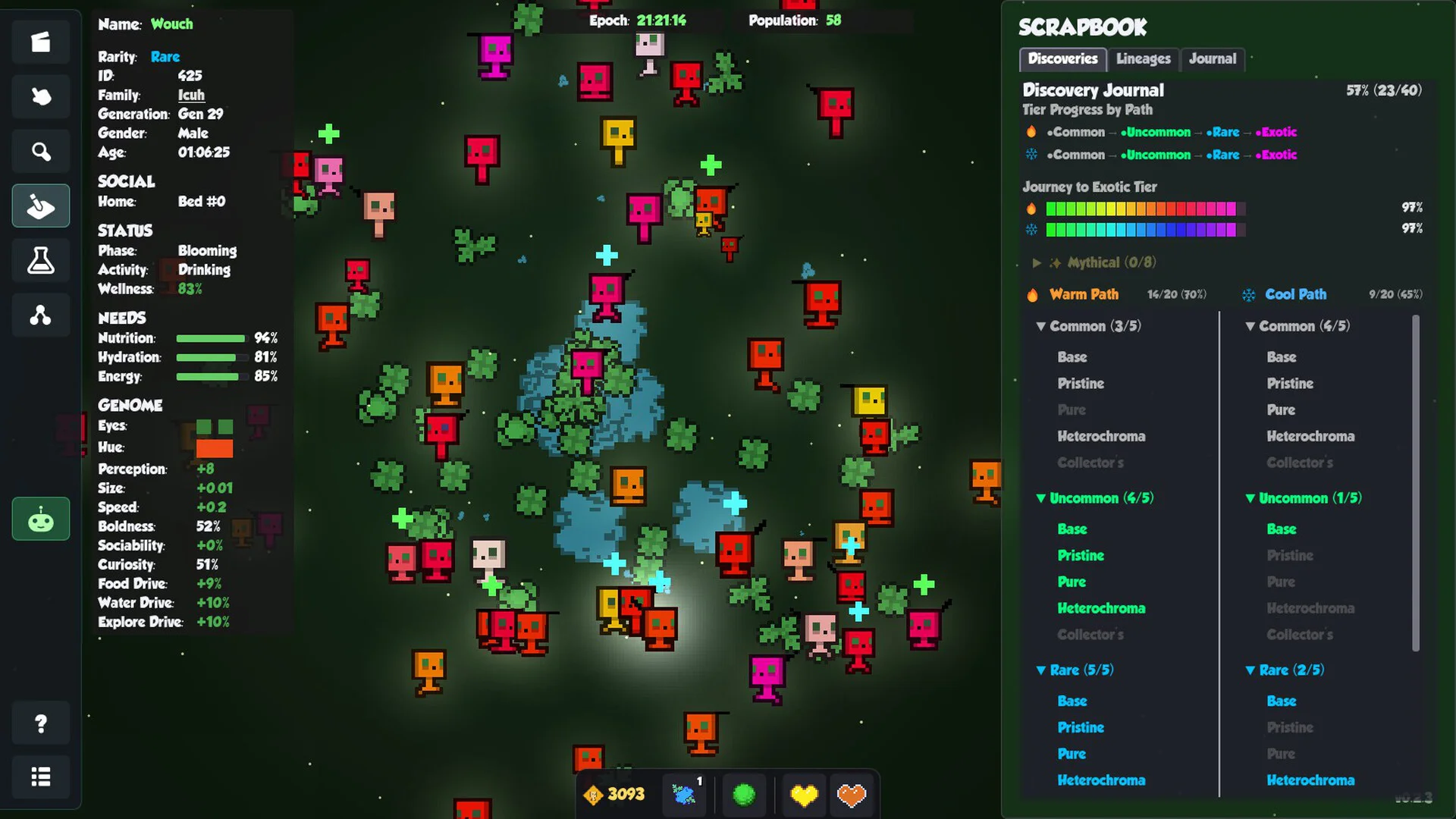 The Neeblarium biomes