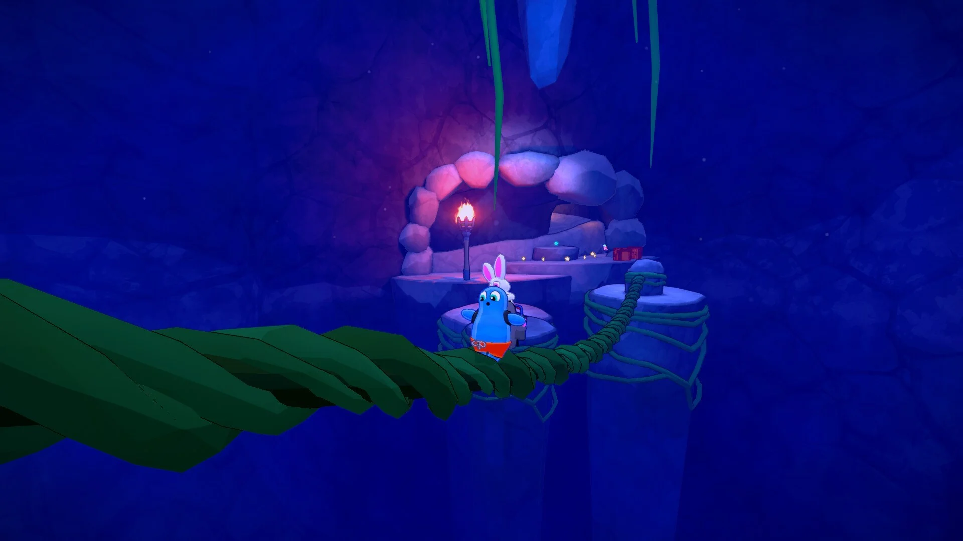 Teeto split-screen adventure screenshot