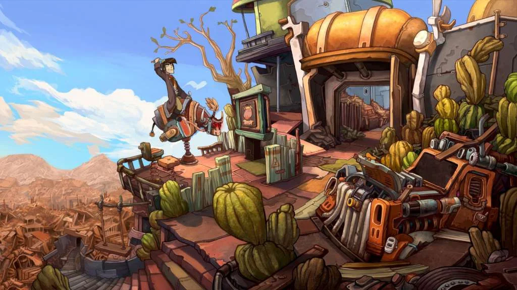 Deponia first chapter solo adventure on GOG.COM