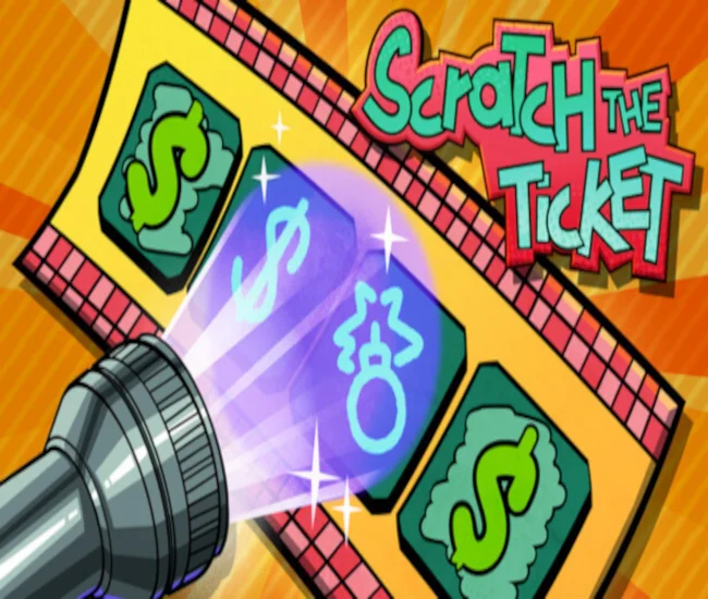 Scratch the Ticket cover, first-person lottery booth