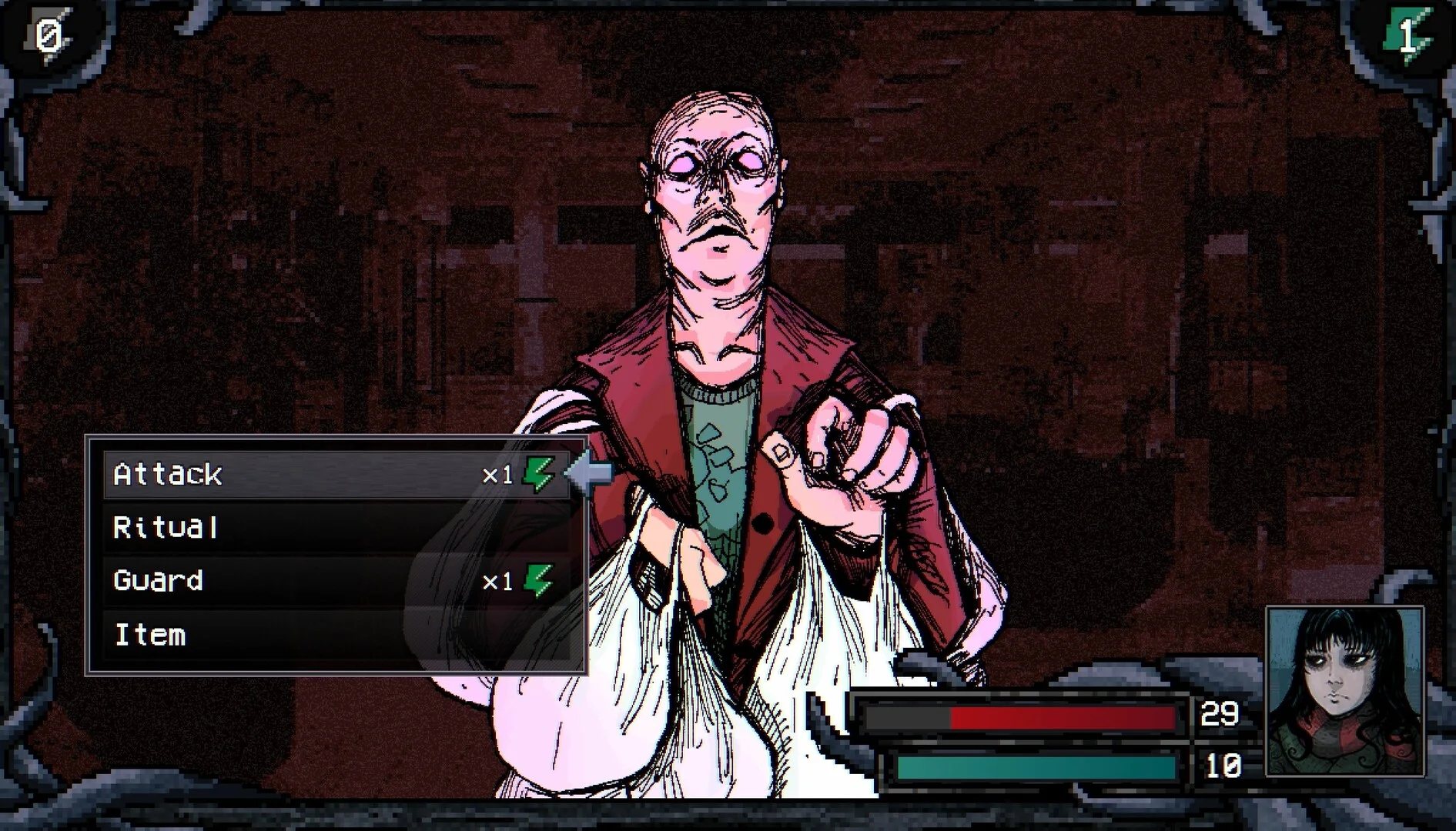 Welcome to Elderfield turn-based horror combat Steam