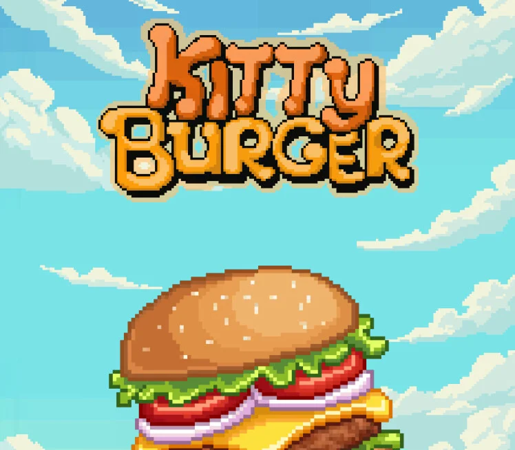 Kitty Burger cover, Kowal feline burger shop