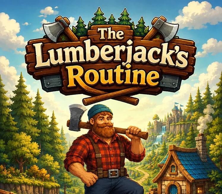 The Lumberjacks Routine woodland work screenshot