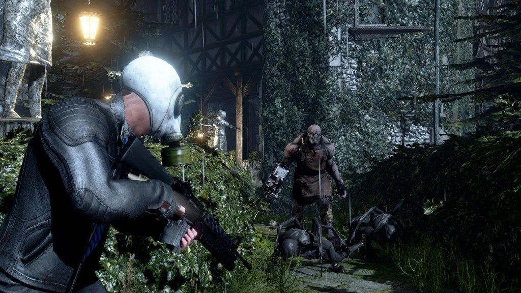 Killing Floor 2 patriarch boss at the end of the night