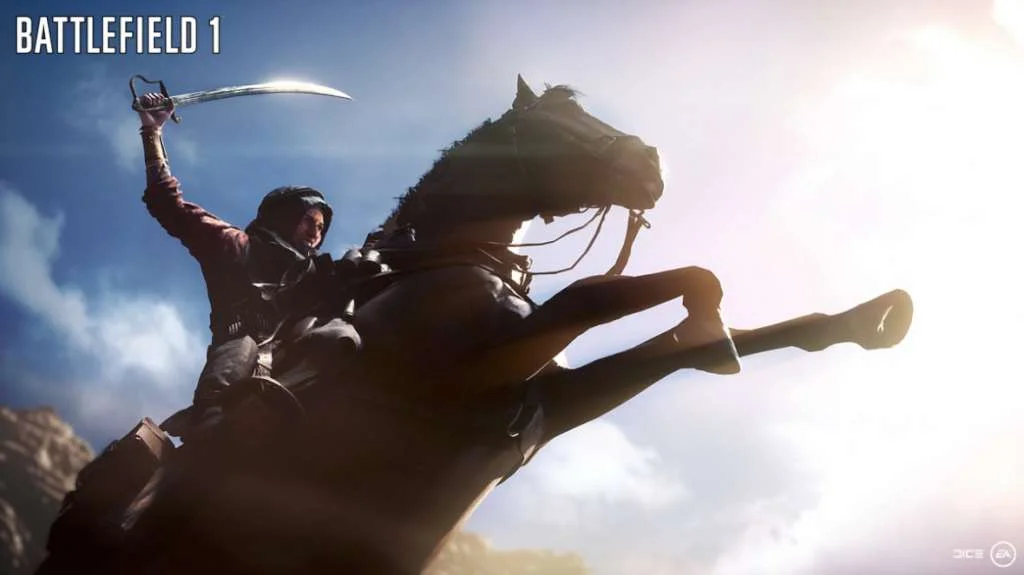Battlefield 1 behemoth train turning a losing map