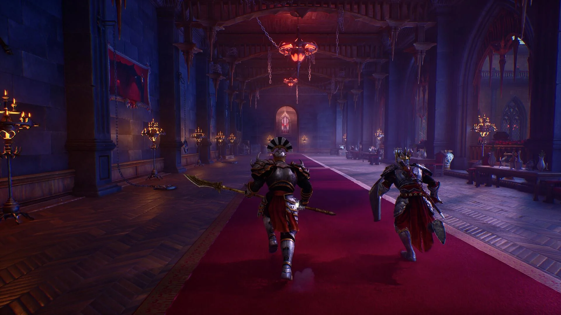 Crimson Moon supernatural melee mission against Hellgrowth enemies