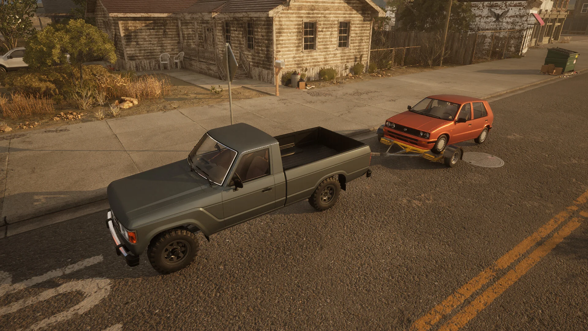 Car Dealer Simulator listing photos for a cleaned car