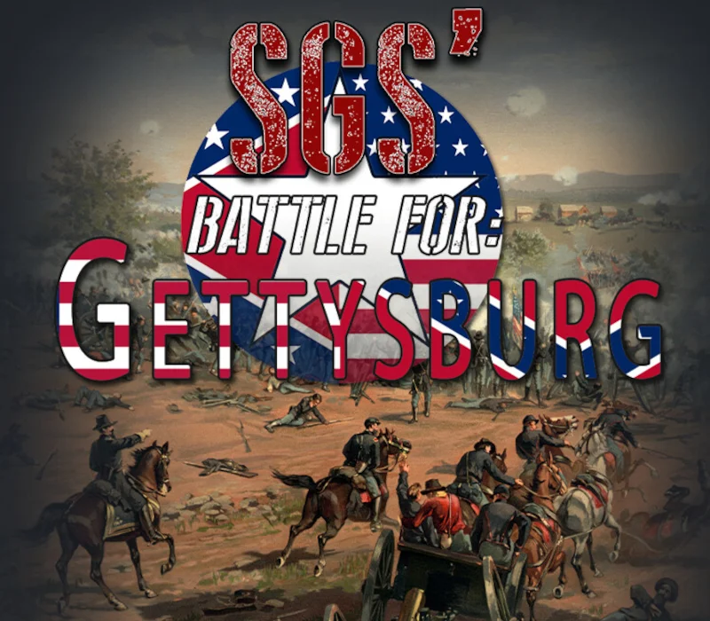 SGS Battle for Gettysburg cover, Avalon Civil War wargame