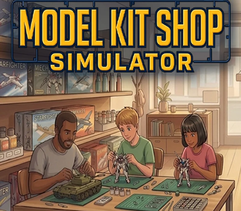 Model Kit Shop Simulator cover, Tenacity hobby shop
