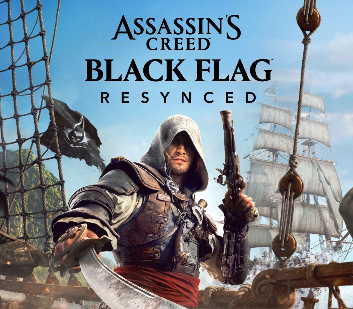 AC Black Flag Resynced US Ubisoft cover art