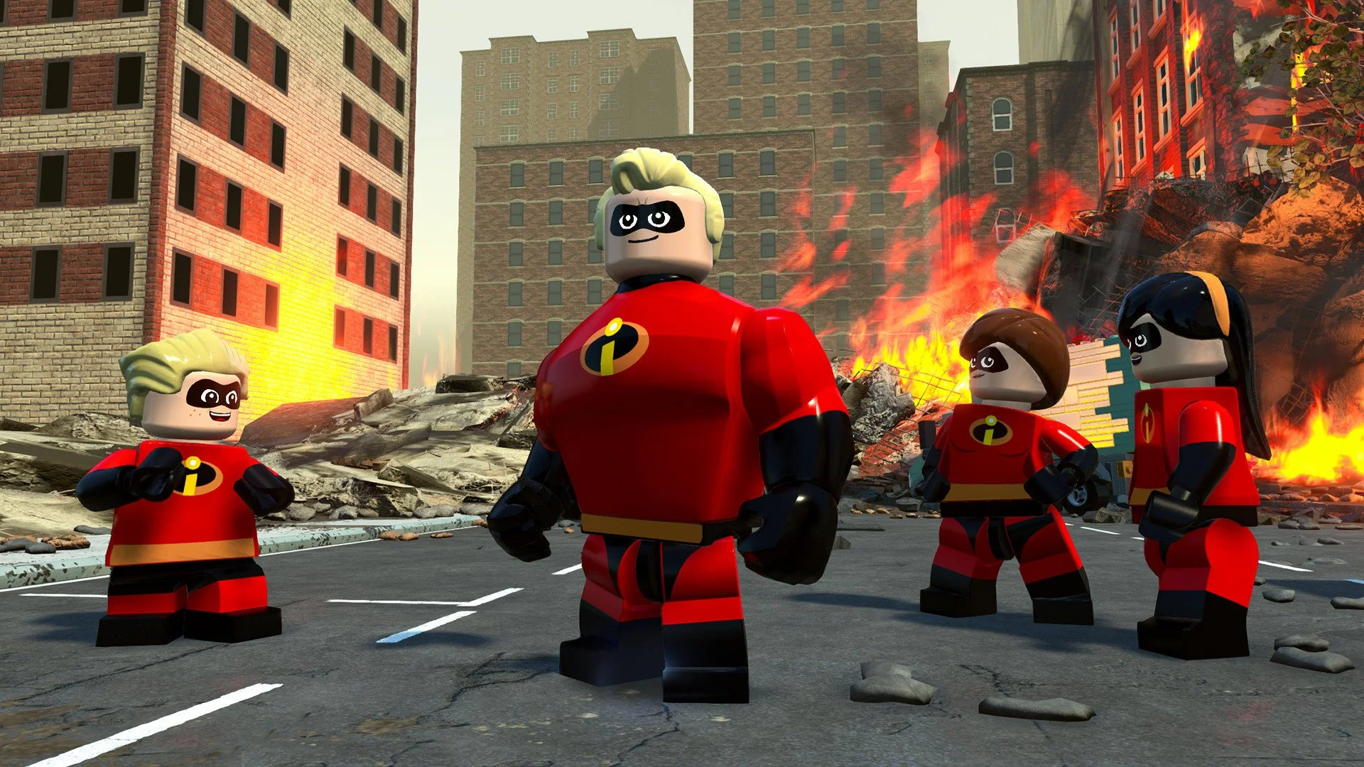 LEGO The Incredibles Municiberg hub screenshot