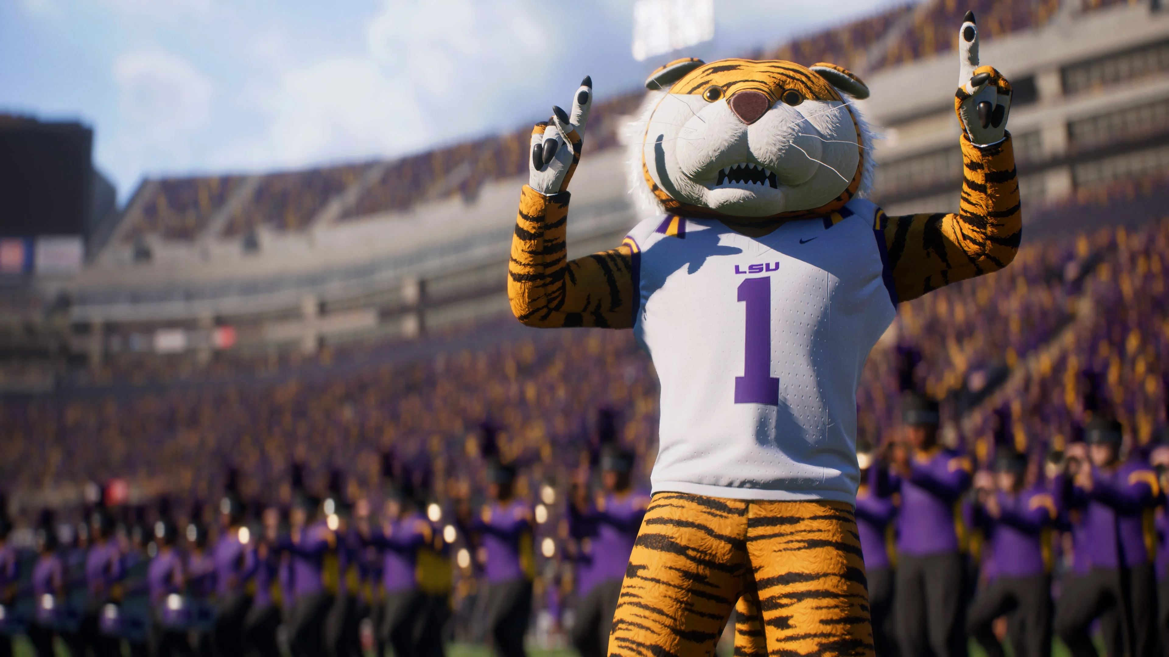 College Football 25 Xbox Wear and Tear homefield ROW