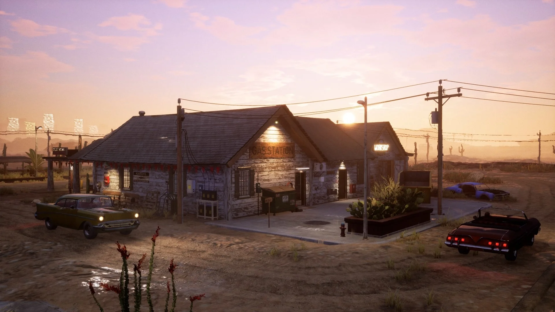 Gas Station Simulator workshop and car wash expansions