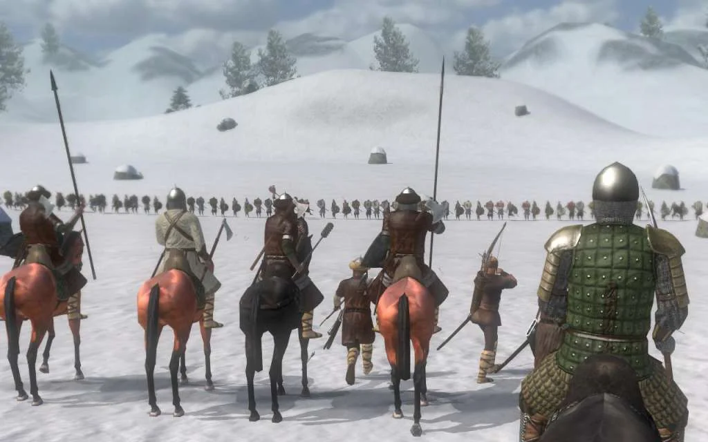 Mount and Blade Warband overworld map of warring factions