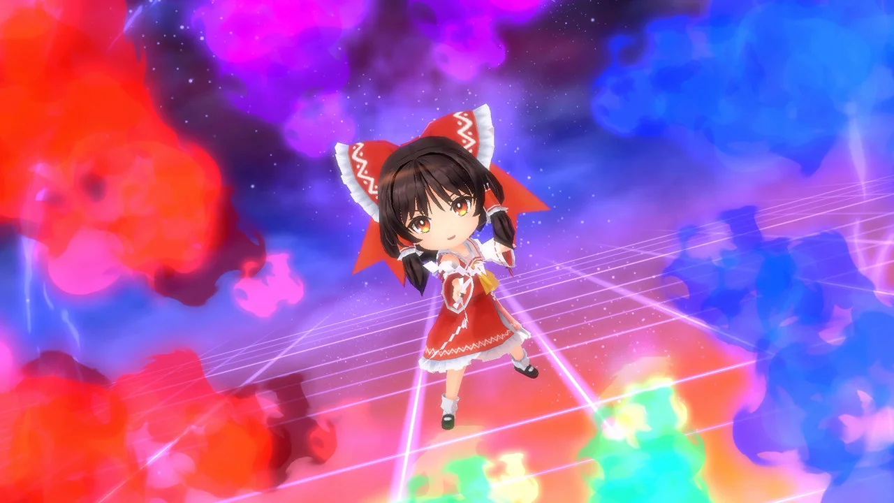Touhou Spell Carnival grid Spell Card battle