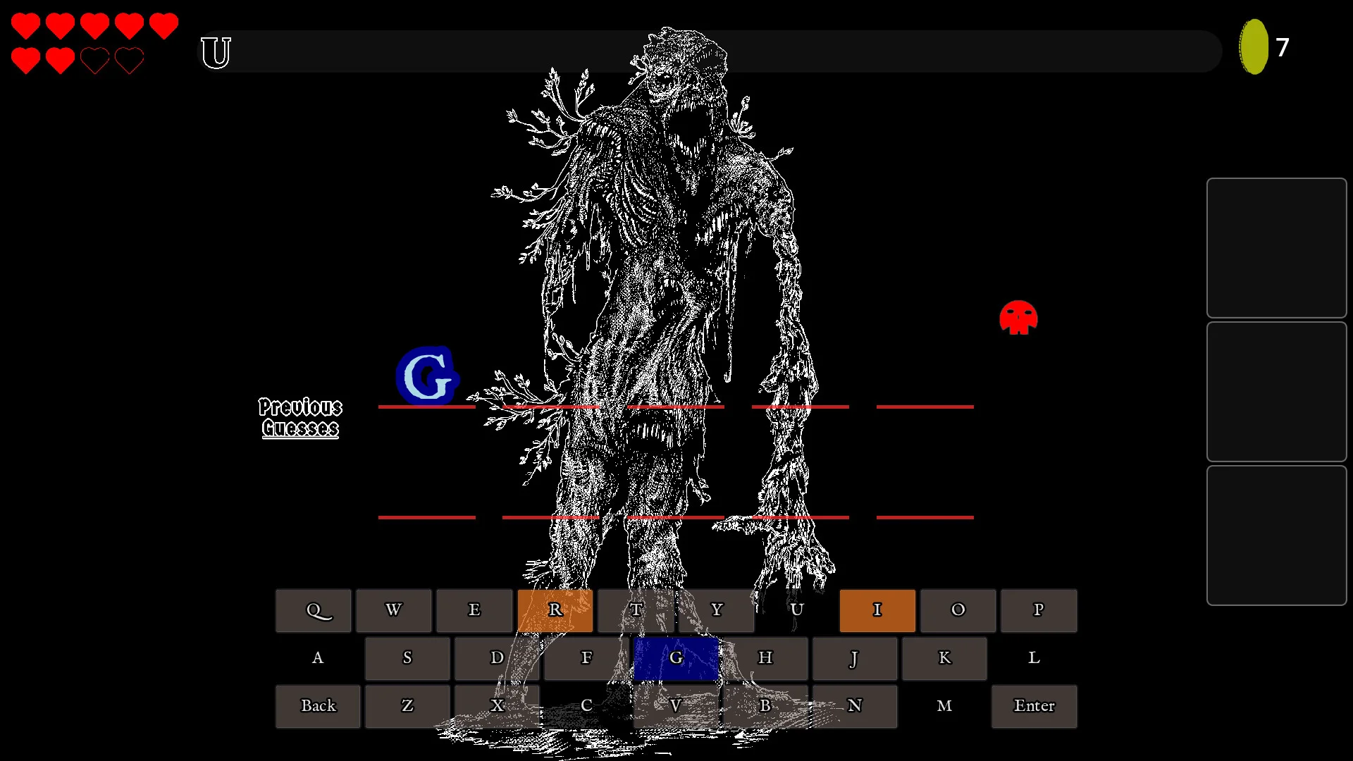 Words Of Power dungeon zone screenshot