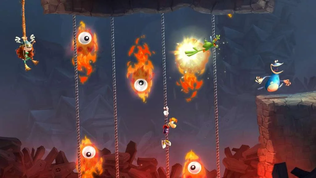Rayman Legends Murphy mosquito stealing the punchline