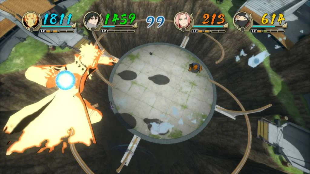 Naruto Ultimate Ninja Storm Xbox AU HD remaster fight